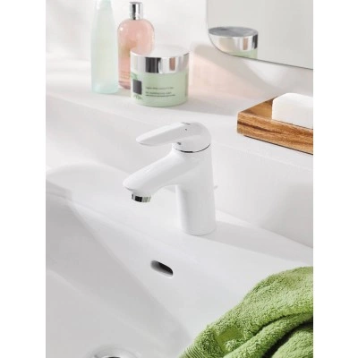 Смеситель однорычажный для раковины, GROHE Eurostyle, S-Size, белая луна, (23707LS3) Смеситель однорычажный для раковины, GROHE Eurostyle, S-Size, белая луна, (23707LS3)