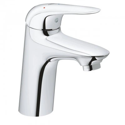 Смеситель для раковины однорычажный GROHE Wave, хром (23748001) Смеситель для раковины однорычажный GROHE Wave, хром (23748001)