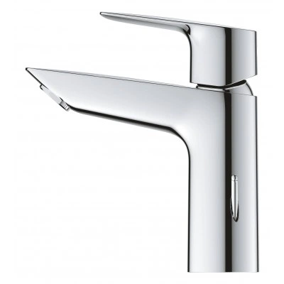 Смеситель для раковины GROHE BauEdge с рычажным донным клапаном, размер M, хром (23759001) Смеситель для раковины GROHE BauEdge с рычажным донным клапаном, размер M, хром (23759001)
