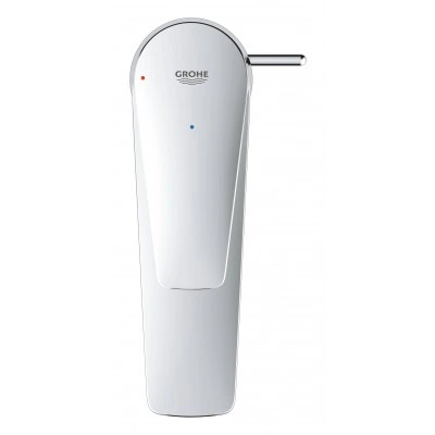 Смеситель для раковины GROHE BauEdge с рычажным донным клапаном, размер M, хром (23759001) Смеситель для раковины GROHE BauEdge с рычажным донным клапаном, размер M, хром (23759001)