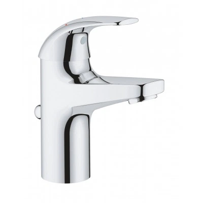 Смеситель для раковины GROHE Start Curve с энергосберегающим картриджем, донный клапан, хром (23765000) Смеситель для раковины GROHE Start Curve с энергосберегающим картриджем, донный клапан, хром (23765000)