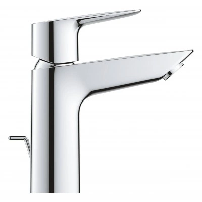 Смеситель для раковины GROHE Start Edge с рычажным донным клапаном, M-Size, хром (23774001) Смеситель для раковины GROHE Start Edge с рычажным донным клапаном, M-Size, хром (23774001)
