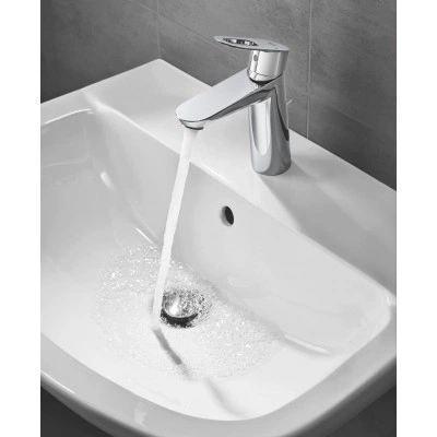 Смеситель для раковины GROHE Start Loop с донным клапаном, M-Size, хром (23778000) Смеситель для раковины GROHE Start Loop с донным клапаном, M-Size, хром (23778000)