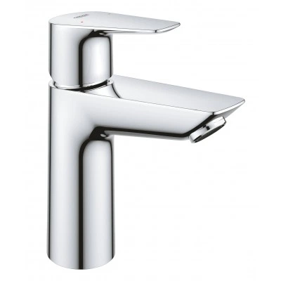 Смеситель для раковины GROHE BauEdge с ограничителем температуры и нажимным донным клапаном, размер M, хром (23901001) Смеситель для раковины GROHE BauEdge с ограничителем температуры и нажимным донным клапаном, размер M, хром (23901001)