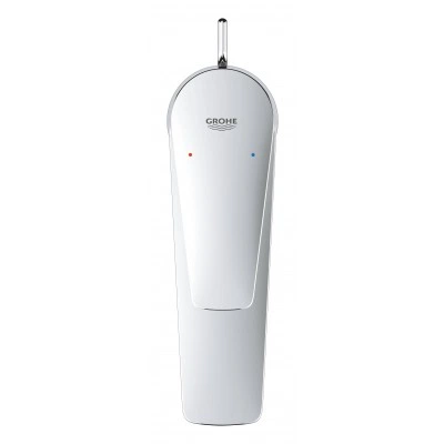 Смеситель для раковины GROHE BauEdge с ограничителем температуры и рычажным донным клапаном, размер M, хром (23902001) Смеситель для раковины GROHE BauEdge с ограничителем температуры и рычажным донным клапаном, размер M, хром (23902001)