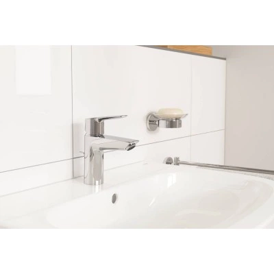 Смеситель для раковины однорычажный GROHE QuickFix Start с донным клапаном, S-Size, хром, (24209002) Смеситель для раковины однорычажный GROHE QuickFix Start с донным клапаном, S-Size, хром, (24209002)