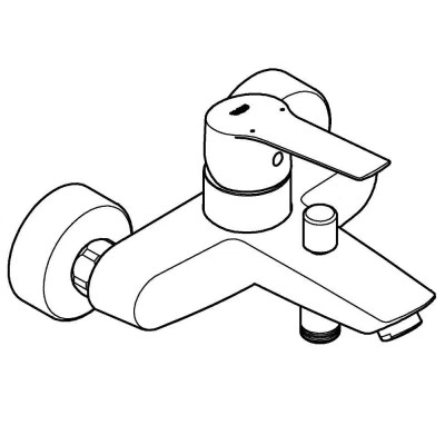 Смеситель для ванны GROHE QuickFix Start, хром, (24206002) Смеситель для ванны GROHE QuickFix Start, хром, (24206002)