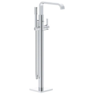 Смеситель однорычажный для ванны GROHE Allure 1/2″, напольный монтаж (32754002) Смеситель однорычажный для ванны GROHE Allure 1/2″, напольный монтаж (32754002)