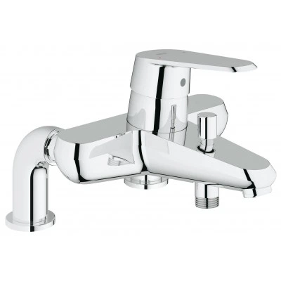 Смеситель для ванны GROHE Eurodisc Cosmopolitan с вертикальными подключениями, хром (33392002) Смеситель для ванны GROHE Eurodisc Cosmopolitan с вертикальными подключениями, хром (33392002)