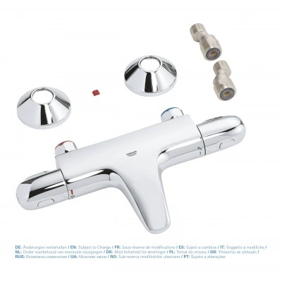Термостат для ванны, GROHE Grohtherm 1000, хром (34155003) Термостат для ванны, GROHE Grohtherm 1000, хром (34155003)