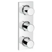 Внешняя часть вентиля GROHE Grohtherm F, 3 выхода, хром (27625000)