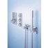 Внешняя часть вентиля GROHE Grohtherm F, 3 выхода, хром (27625000) Внешняя часть вентиля GROHE Grohtherm F, 3 выхода, хром (27625000)