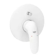 Смеситель для ванны GROHE Eurostyle, внешняя монтажная часть, белая луна (29099LS3)
