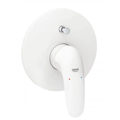 Смеситель для ванны GROHE Eurostyle, внешняя монтажная часть, белая луна (29099LS3)