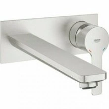 Внешняя часть смесителя для раковины GROHE Lineare, L-Size, суперсталь (23444DC1)