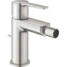 Смеситель для биде GROHE Lineare с донным клапаном, суперсталь (33848DC1)