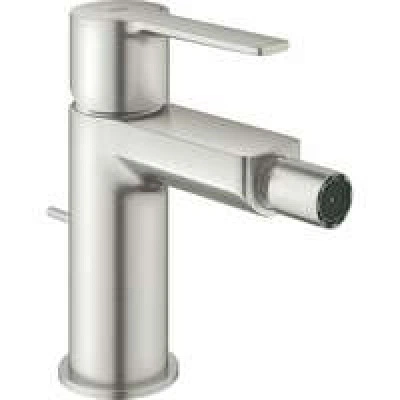 Смеситель для биде GROHE Lineare с донным клапаном, суперсталь (33848DC1) Смеситель для биде GROHE Lineare с донным клапаном, суперсталь (33848DC1)