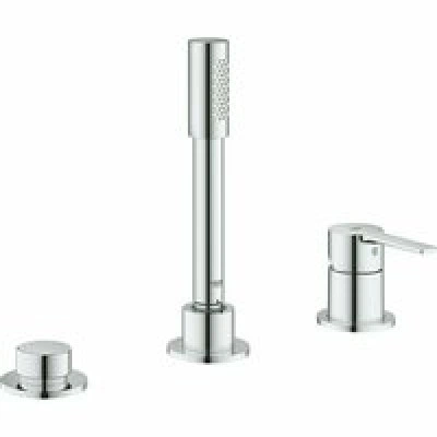 Смеситель для ванны GROHE Lineare на 3 отверстия, хром (19965001)
