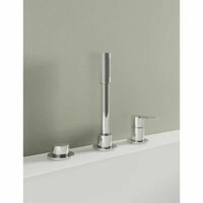 Смеситель для ванны GROHE Lineare на 3 отверстия, хром (19965001) Смеситель для ванны GROHE Lineare на 3 отверстия, хром (19965001)