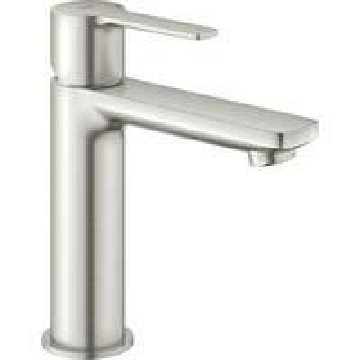 Смеситель для раковины GROHE Lineare с донным клапаном, суперсталь (23106DC1) Смеситель для раковины GROHE Lineare с донным клапаном, суперсталь (23106DC1)