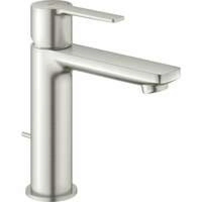 Смеситель для раковины GROHE Lineare с донным клапаном, суперсталь (32114DC1) Смеситель для раковины GROHE Lineare с донным клапаном, суперсталь (32114DC1)