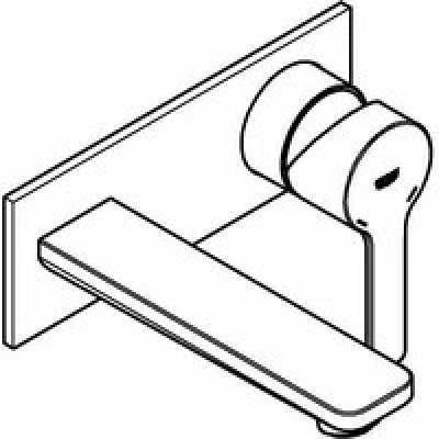 Внешняя часть смесителя для раковины GROHE Lineare, M-Size, хром (19409001) Внешняя часть смесителя для раковины GROHE Lineare, M-Size, хром (19409001)