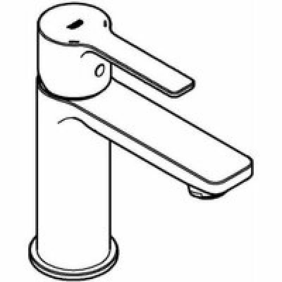 Смеситель для раковины GROHE Lineare, XS-size, хром (23791001) Смеситель для раковины GROHE Lineare, XS-size, хром (23791001)