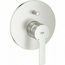 Внешняя часть смесителя для ванны GROHE Lineare New, суперсталь (19297DC1)
