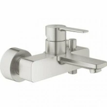 Смеситель для ванны GROHE Lineare, суперсталь (33849DC1)