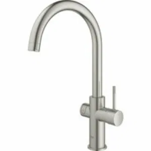 Комплект для кухни GROHE Red Duo с C-образным смесителем, бойлером M-Size и фильтром, суперсталь (30083DC1) Комплект для кухни GROHE Red Duo с C-образным смесителем, бойлером M-Size и фильтром, суперсталь (30083DC1)