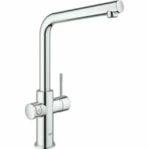Комплект для кухни GROHE Red Duo с L-образным смесителем, бойлером L-Size и фильтром, хром (30325001) Комплект для кухни GROHE Red Duo с L-образным смесителем, бойлером L-Size и фильтром, хром (30325001)