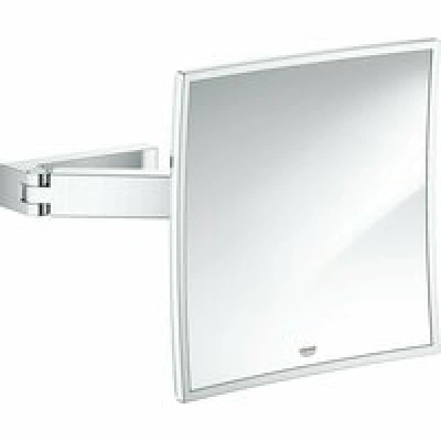 Косметическое зеркало GROHE Selection Cube, хром (40808000) Косметическое зеркало GROHE Selection Cube, хром (40808000)
