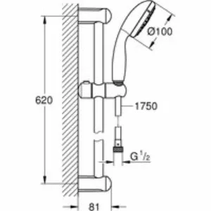 Готовый комплект для ванной комнаты GROHE Eurosmart с душевым гарнитуром (NB0027) Готовый комплект для ванной комнаты GROHE Eurosmart с душевым гарнитуром (NB0027)
