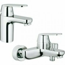 Готовый комплект для ванной комнаты GROHE Eurosmart Cosmopolitan, хром (NB0043)