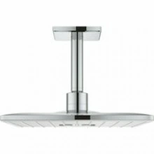 Верхний душ GROHE Rainshower 310 SmartActive Cube, 2 режима, 142 мм, белая луна (26481LS0)
