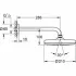 Верхний душ GROHE Tempesta 210, 9,5 л/мин, 1 режим, 286 мм, хром (26412000) Верхний душ GROHE Tempesta 210, 9,5 л/мин, 1 режим, 286 мм, хром (26412000)