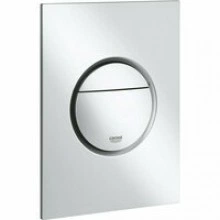 Панель смыва для унитаза GROHE Nova Cosmopolitan S, 3 режима, матовый хром (37601P00)