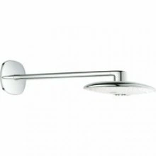 Верхний душ GROHE Rainshower SmartControl 360x220, 2 режима, 450 мм, белая луна (26254LS0)