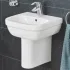 Мини-раковина GROHE Euro Ceramic 45 см, альпин-белый (39324000) Мини-раковина GROHE Euro Ceramic 45 см, альпин-белый (39324000)