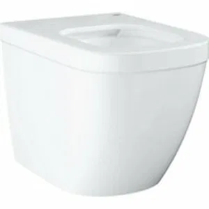 Унитаз напольный приставной безободковый GROHE Euro Ceramic (без сиденья), альпин-белый (39339000) Унитаз напольный приставной безободковый GROHE Euro Ceramic (без сиденья), альпин-белый (39339000)