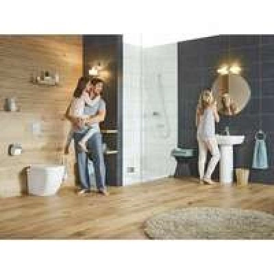 Унитаз напольный приставной безободковый GROHE Euro Ceramic (без сиденья), альпин-белый (39339000) Унитаз напольный приставной безободковый GROHE Euro Ceramic (без сиденья), альпин-белый (39339000)