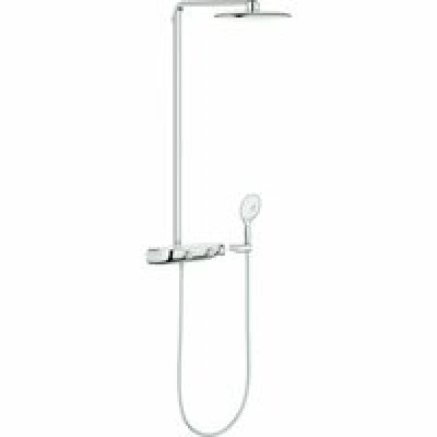 Душевая система GROHE Rainshower System SmartControl 360 MONO с термостатом для душа, белая луна (26361LS0) Душевая система GROHE Rainshower System SmartControl 360 MONO с термостатом для душа, белая луна (26361LS0)