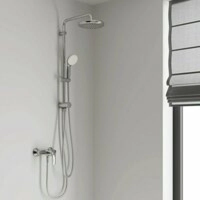 Душевая система GROHE Tempesta System 210 с переключателем потоков, хром (26381001) Душевая система GROHE Tempesta System 210 с переключателем потоков, хром (26381001)