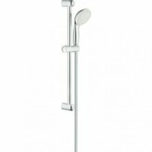 Душевой гарнитур GROHE Tempesta 100, 2 режима струи, душевая штанга 600 мм, 9,5 л/мин, хром (26162001)