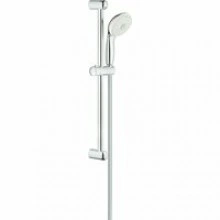 Душевой гарнитур GROHE Tempesta 100, 4 режима струи, душевая штанга 600 мм, 9,5 л/мин, хром (27645001)