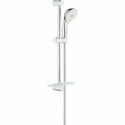 Душевой гарнитур GROHE Tempesta Rustic 100 с мыльницей, 4 режима струи, душевая штанга 600 мм, 9,5 л/мин, хром (27609001) Душевой гарнитур GROHE Tempesta Rustic 100 с мыльницей, 4 режима струи, душевая штанга 600 мм, 9,5 л/мин, хром (27609001)