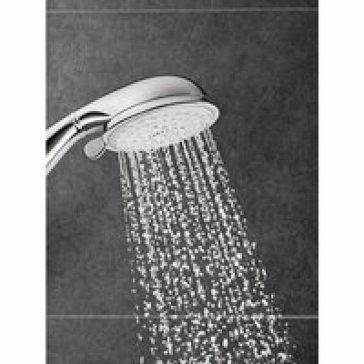 Душевой гарнитур GROHE Tempesta Rustic 100 с мыльницей, 4 режима струи, душевая штанга 600 мм, 9,5 л/мин, хром (27609001) Душевой гарнитур GROHE Tempesta Rustic 100 с мыльницей, 4 режима струи, душевая штанга 600 мм, 9,5 л/мин, хром (27609001)