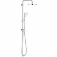 Душевая система GROHE New Tempesta Rustic 200 с переключателем потоков, хром (27399002)