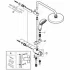Душевая система GROHE New Tempesta Rustic 200 с переключателем потоков, хром (27399002) Душевая система GROHE New Tempesta Rustic 200 с переключателем потоков, хром (27399002)
