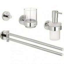 Набор аксессуаров GROHE Essentials New 4 в 1, хром (40846001)
